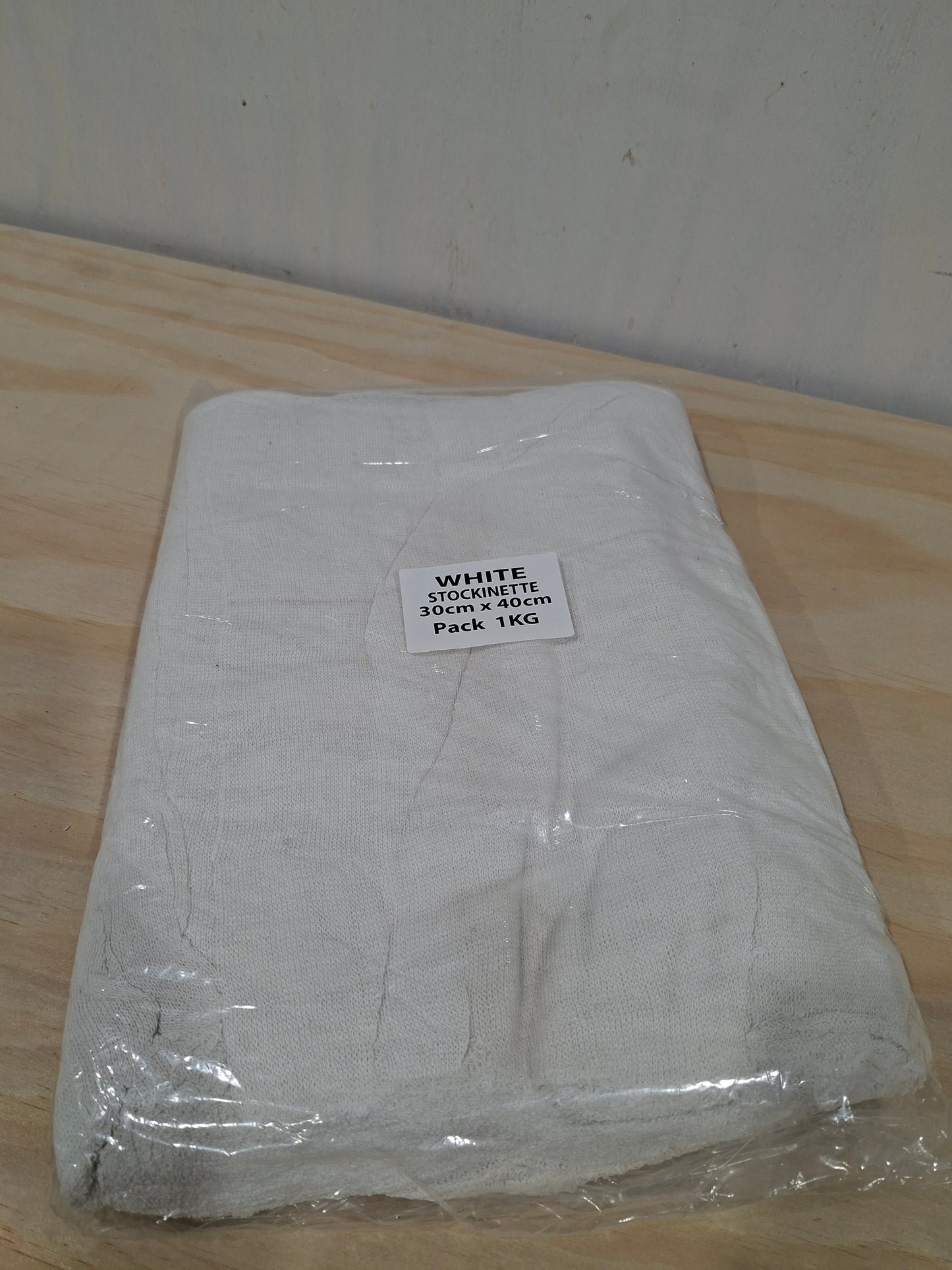 Cheese Cloth - White Washed Cut Stockinette 1kg