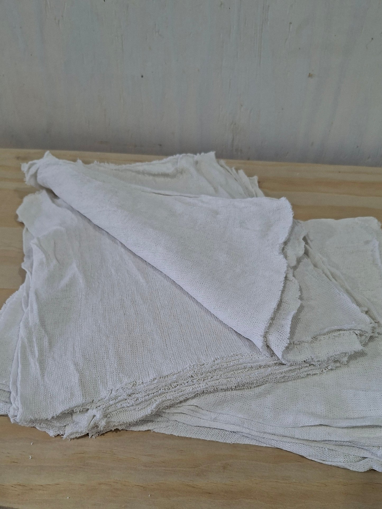 Cheese Cloth - White Washed Cut Stockinette 1kg
