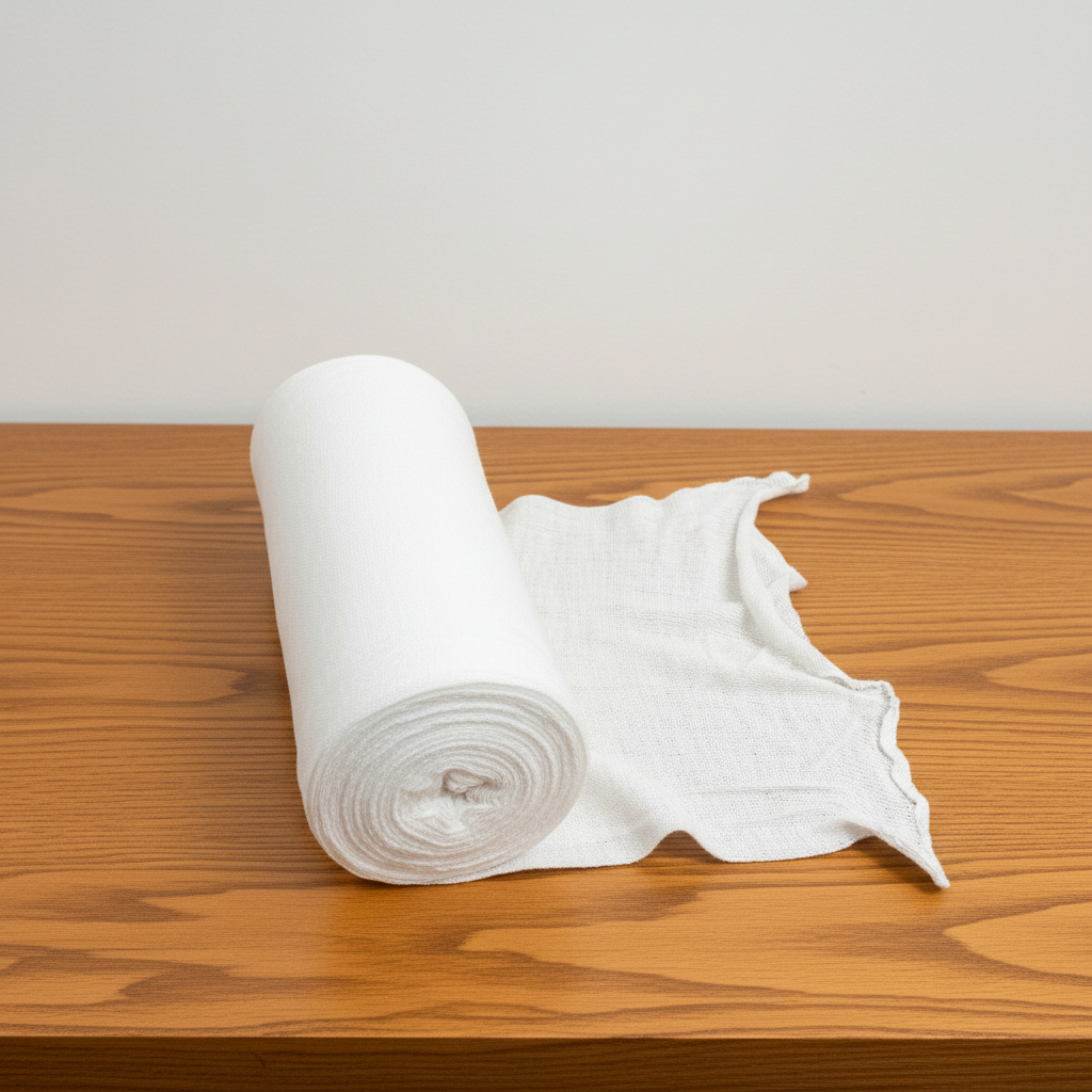 500g roll side view - honey timber