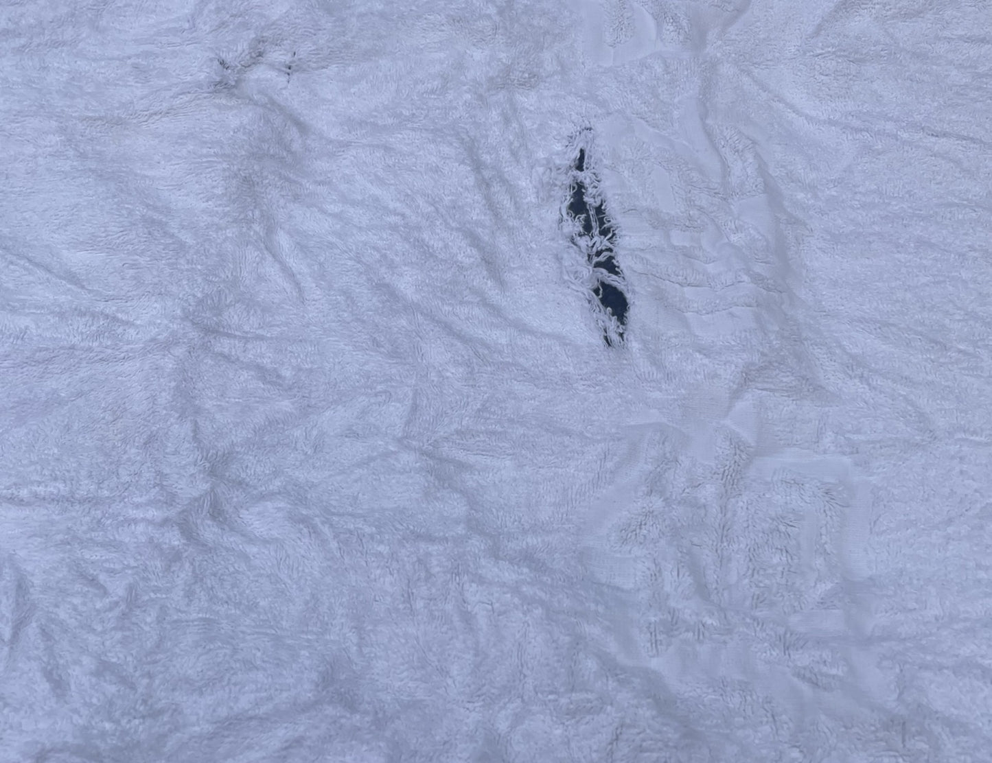 5KG White Uncut Bath Towels